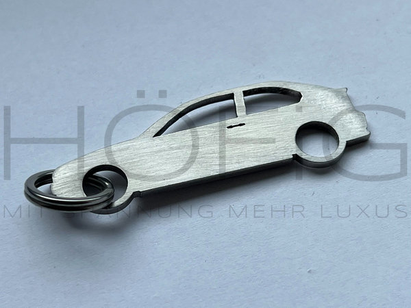 V2A Schlüsselanhänger BMW E46 Compact mit Schlüsselring